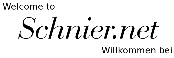 welcome to Schnier.net